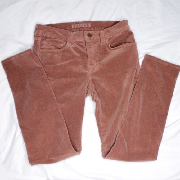 J Brand Corduroy Henna Skinny Leg Pants Size 27 - Picture 3 of 15